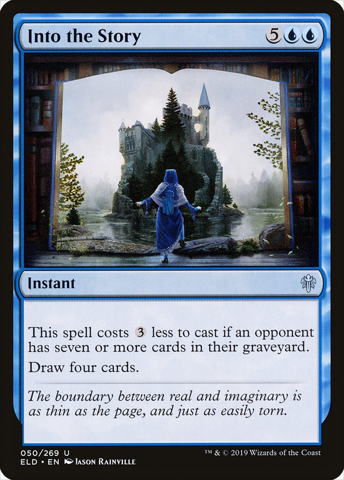Into the Story, Throne of eldraine Card Art