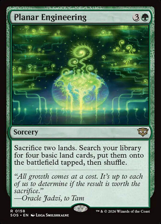Planar Engineering, Secrets Of Strixhaven Card Art