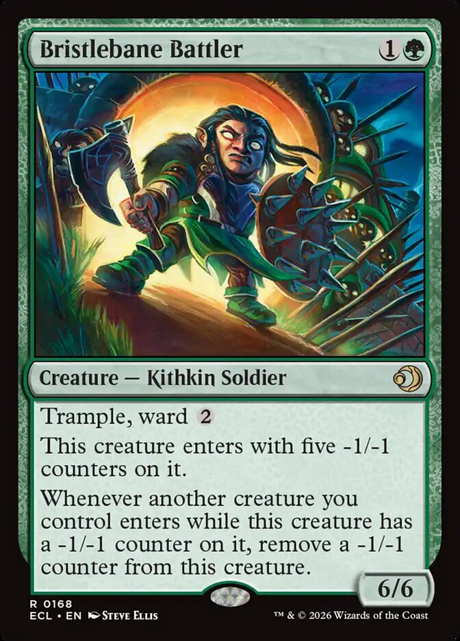Bristlebane Battler, Lorwyn Eclipsed Card Art