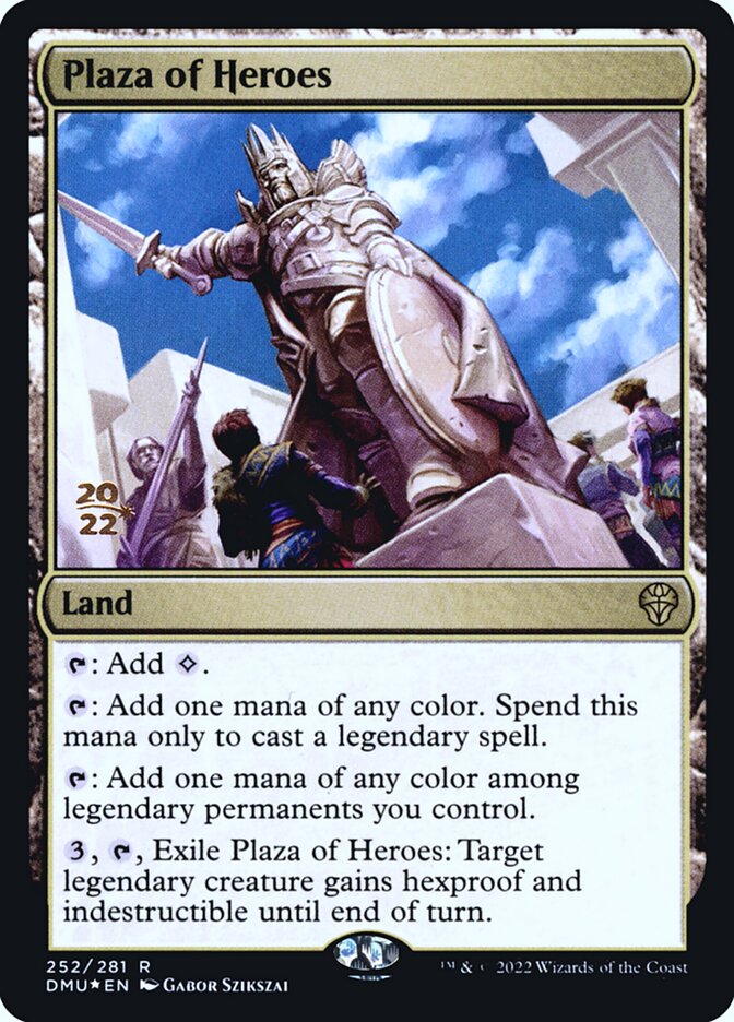 Plaza of Heroes, Dominaria United Promos Card Art
