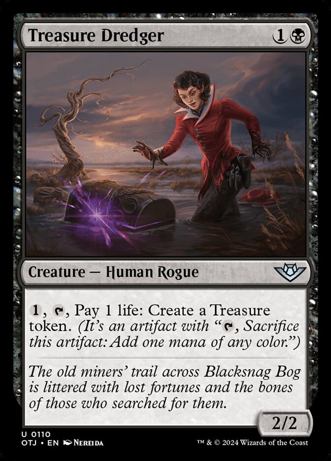 Treasure Dredger, Outlaws of thunder junction Card Art