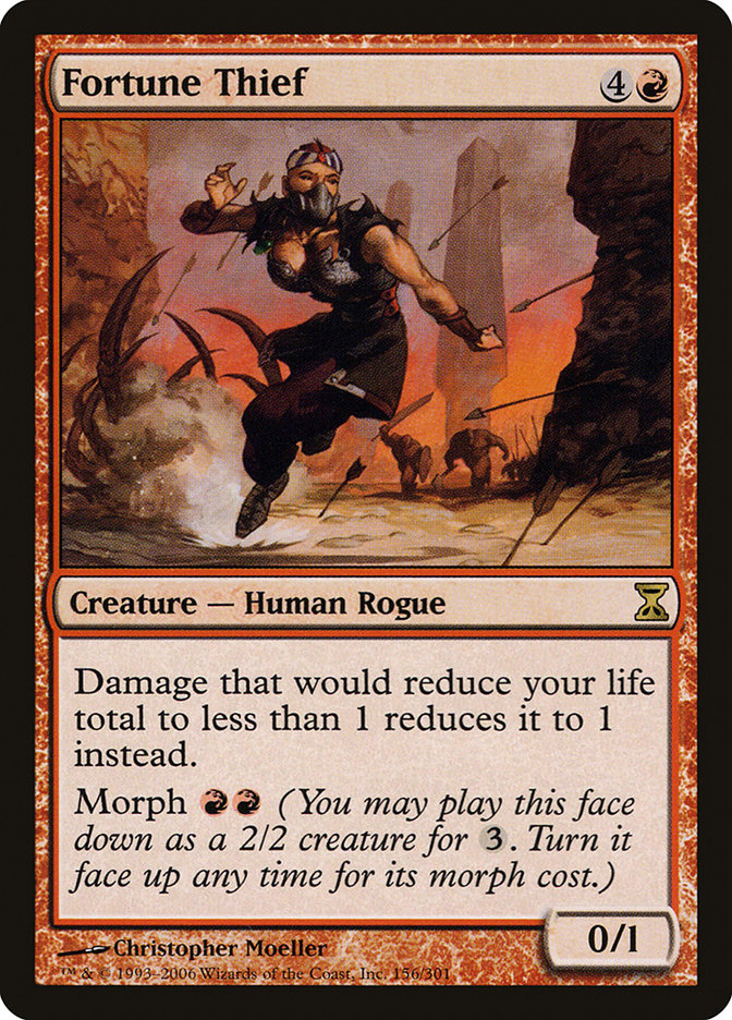Fortune Thief, Time spiral Card Art