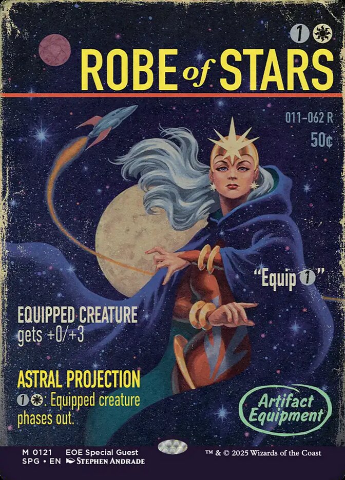 Robe of Stars, Special Guests Card Art