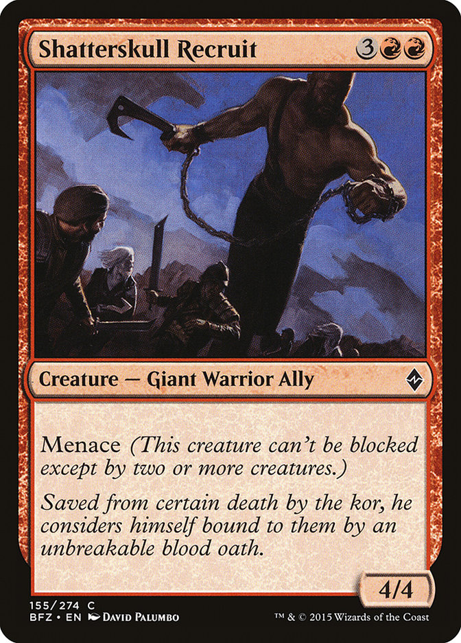 Shatterskull Recruit - Foil