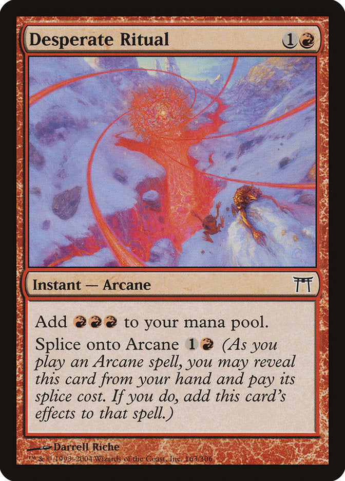 Desperate Ritual, Champions of kamigawa Card Art