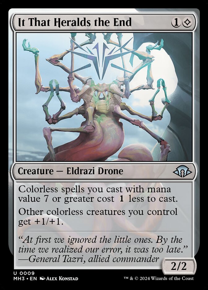 It That Heralds the End - Foil