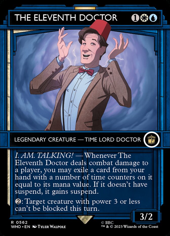 The Eleventh Doctor, Doctor Who Card Art