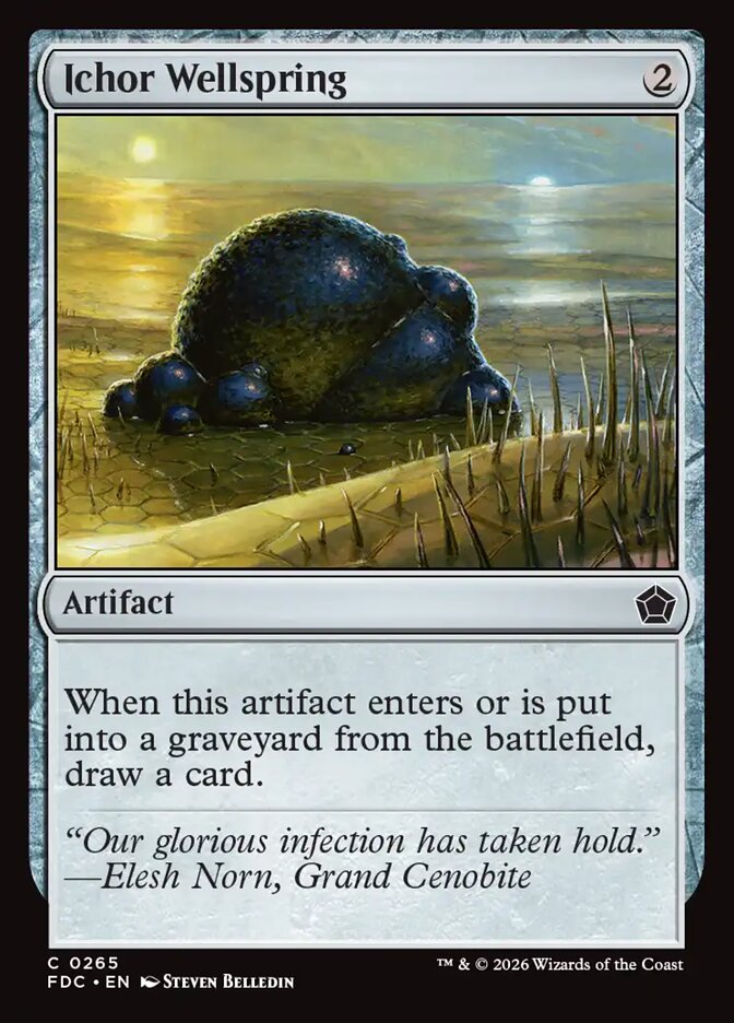 Ichor Wellspring, Foundations Commander Card Art