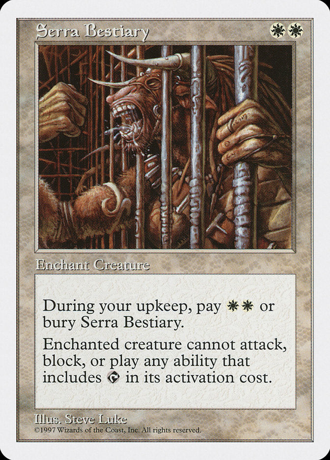 Serra Bestiary, Fifth Edition Card Art