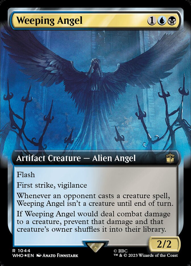 Weeping Angel, Doctor Who Card Art