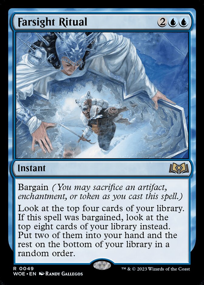 Farsight Ritual, Wilds Of Eldraine Card Art
