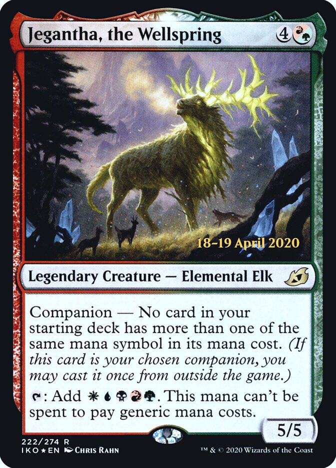 Jegantha, the Wellspring, Ikoria: Lair Of Behemoths Promos Card Art