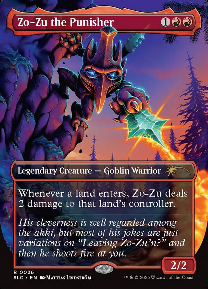Zo-Zu the Punisher, Secret Lair Countdown Card Art