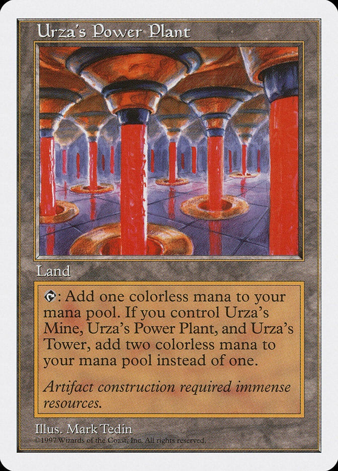 Urza's Power Plant, Fifth edition Card Art