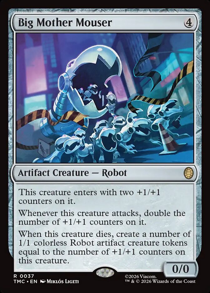 Big Mother Mouser, Teenage Mutant Ninja Turtles Eternal Card Art