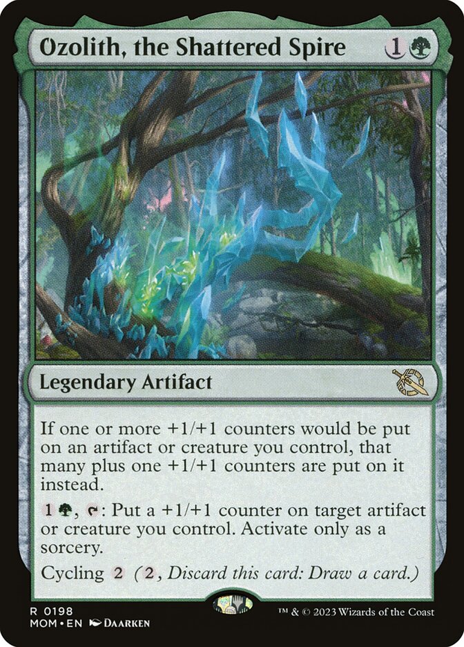 Ozolith, the Shattered Spire, March Of The Machine Card Art