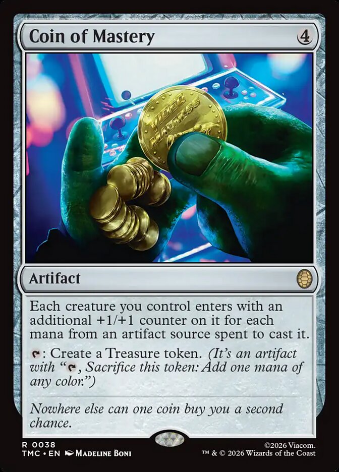 Coin of Mastery, Teenage Mutant Ninja Turtles Eternal Card Art