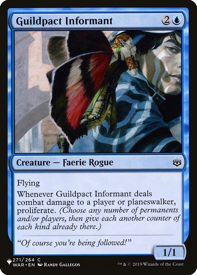 Guildpact Informant, The List Card Art