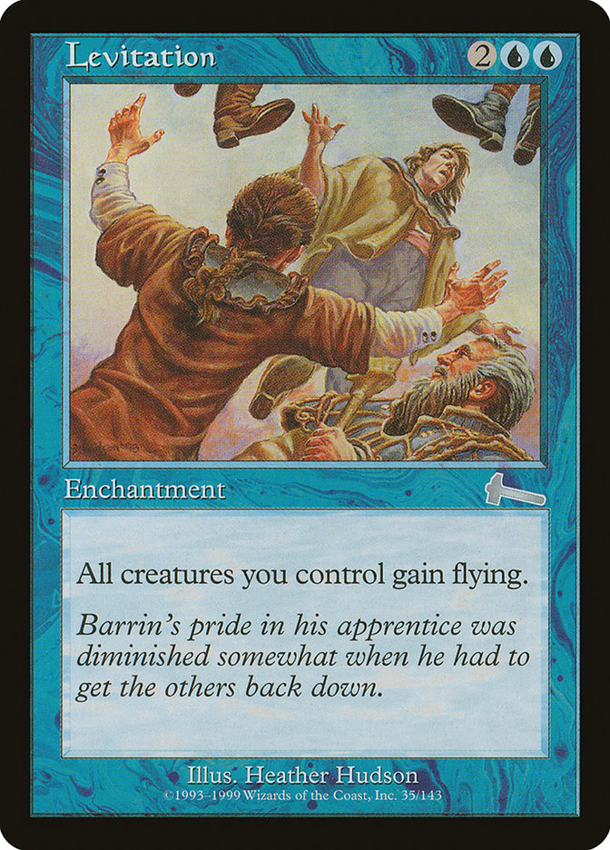 Levitation, Urza'S Legacy Card Art