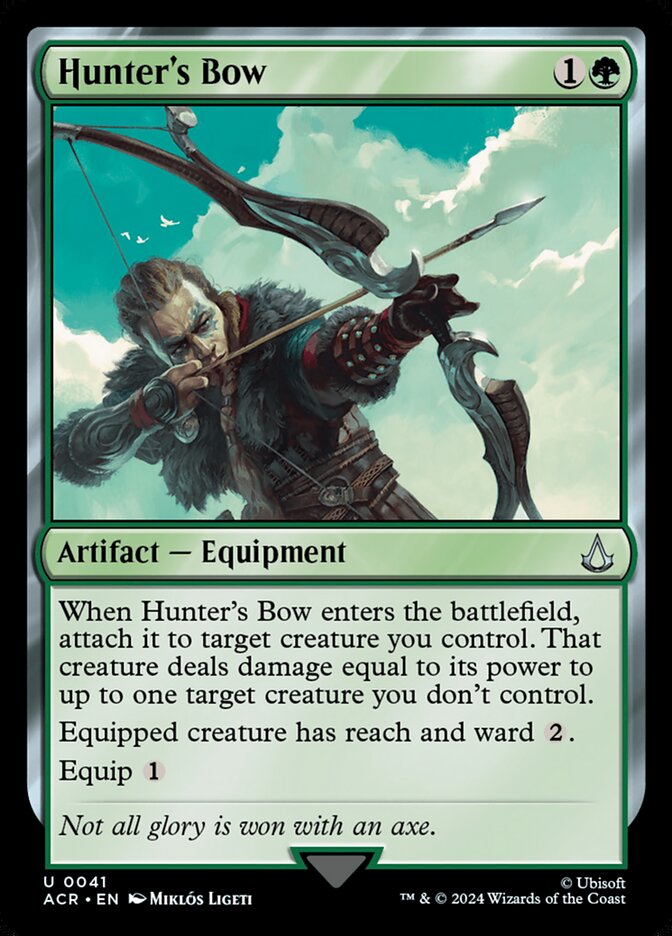 Hunter's Bow, Assassin'S Creed Card Art