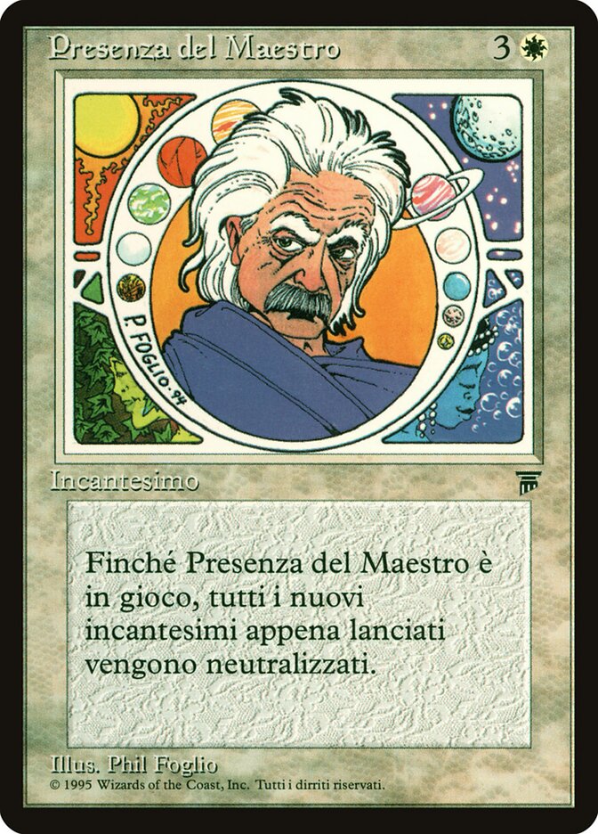 Presence of the Master, Legends Card Art
