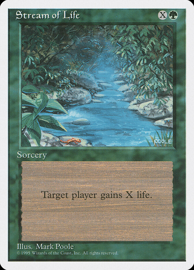 Stream of Life, Fourth Edition Card Art