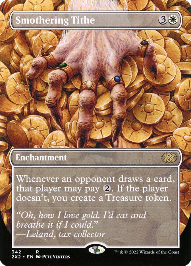 Smothering Tithe, Double masters 2022 Card Art