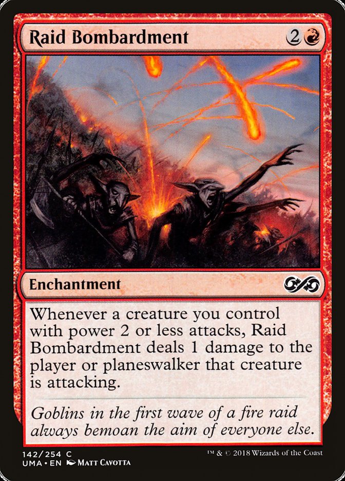 Raid Bombardment, Ultimate Masters Card Art