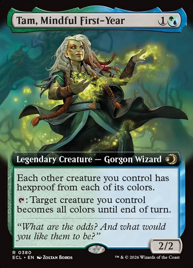 Tam, Mindful First-Year, Lorwyn Eclipsed Card Art