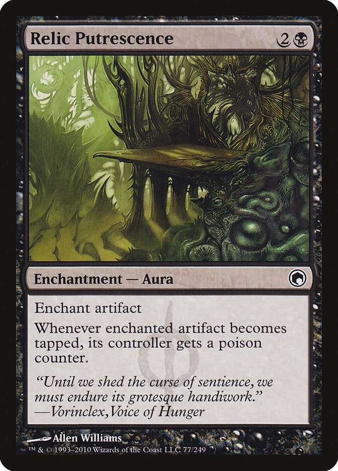 Relic Putrescence, Scars Of Mirrodin Card Art