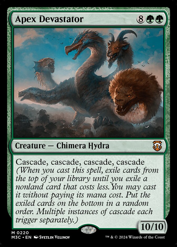 Apex Devastator, Modern Horizons 3 Commander Card Art