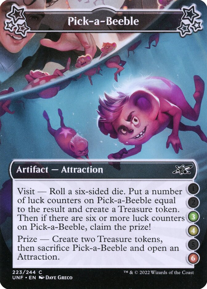 Pick-a-Beeble, Unfinity Card Art