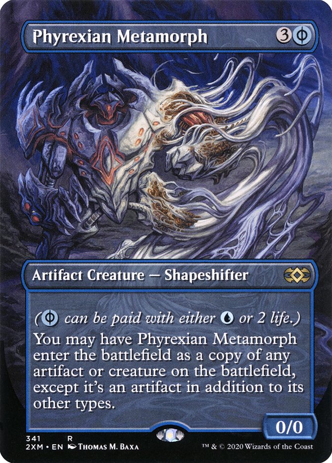Phyrexian Metamorph, Double masters Card Art
