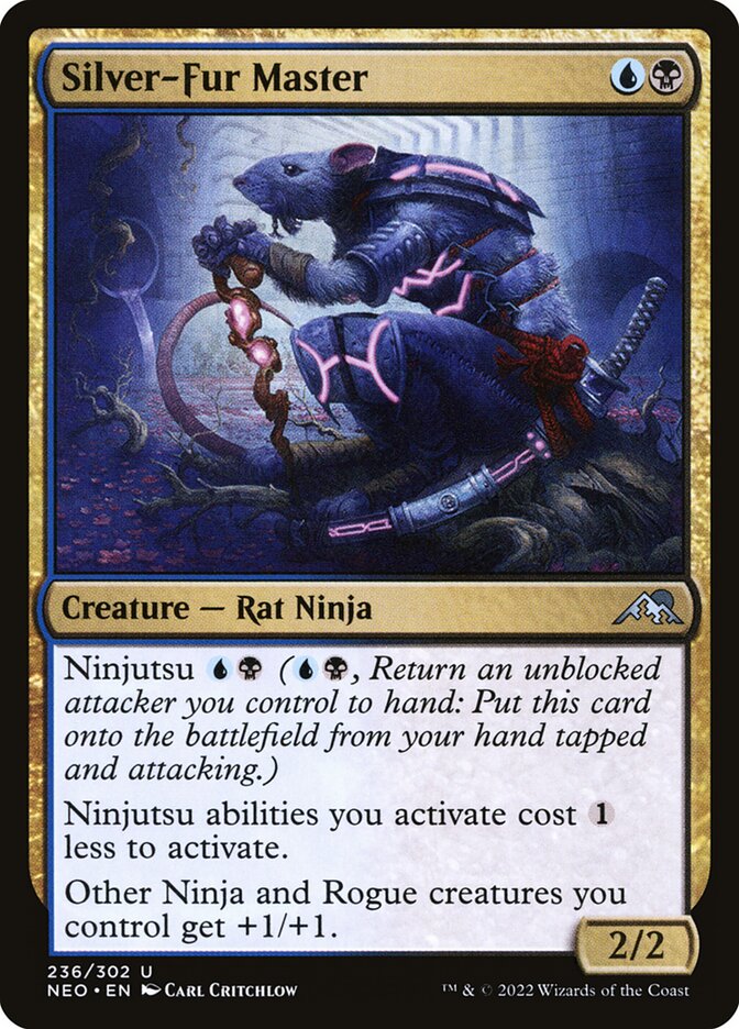 Silver-Fur Master, Kamigawa: neon dynasty Card Art