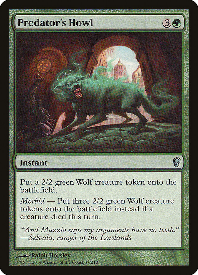Predator's Howl, Conspiracy Card Art