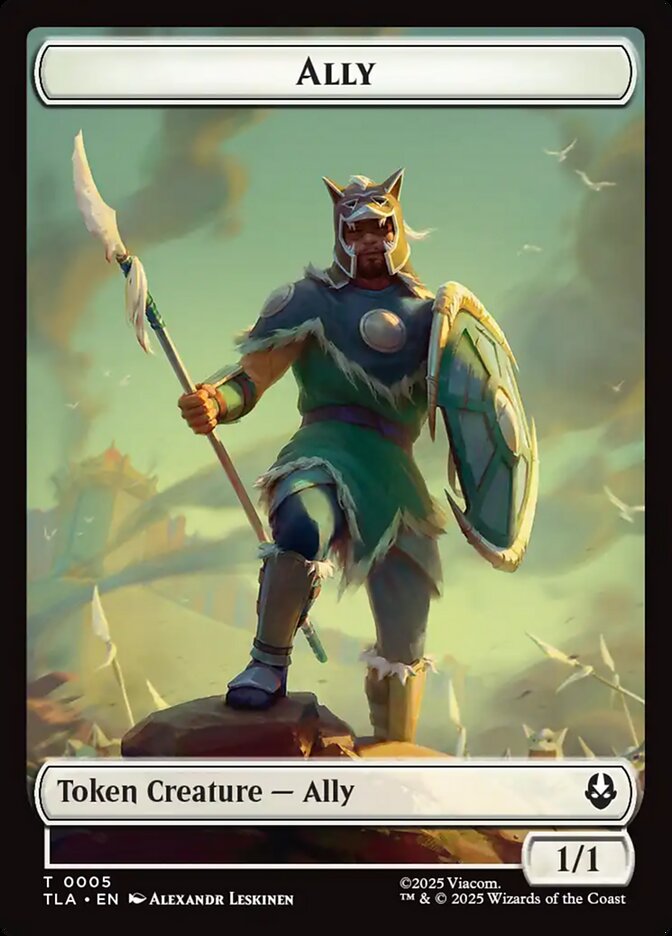 Ally, Avatar: The Last Airbender Tokens Card Art
