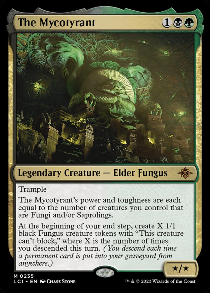 The Mycotyrant, The lost caverns of ixalan Card Art