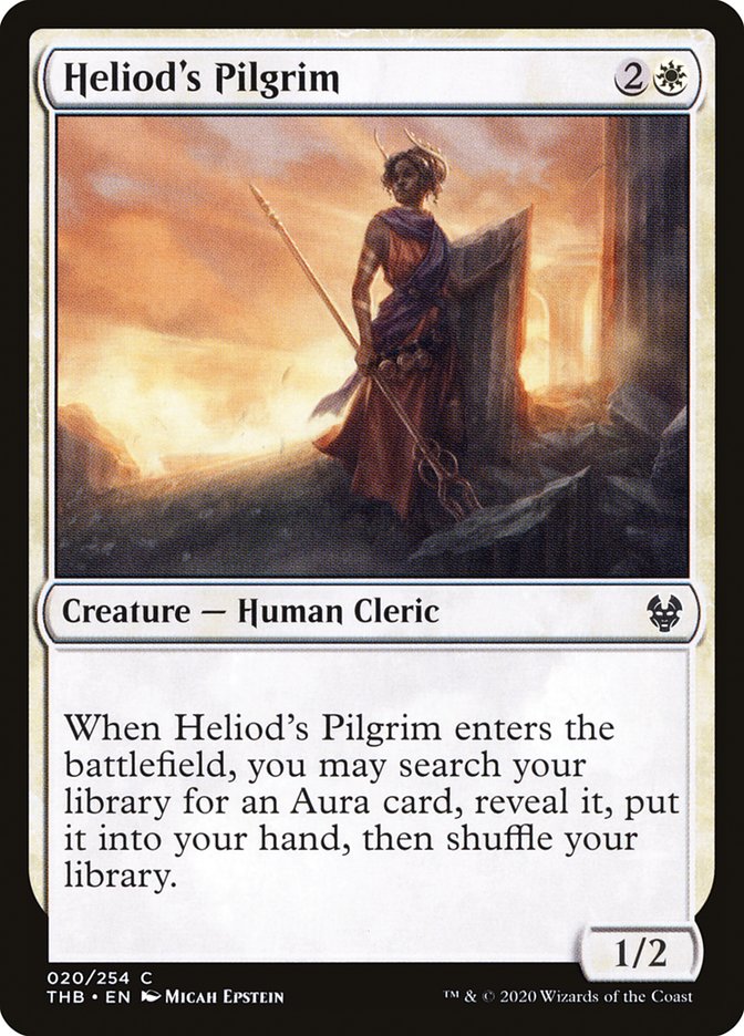 Heliod's Pilgrim, Theros Beyond Death Card Art