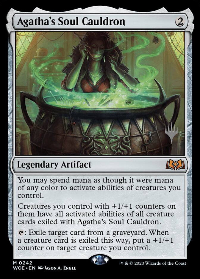 Agatha's Soul Cauldron, Wilds Of Eldraine Promos Card Art