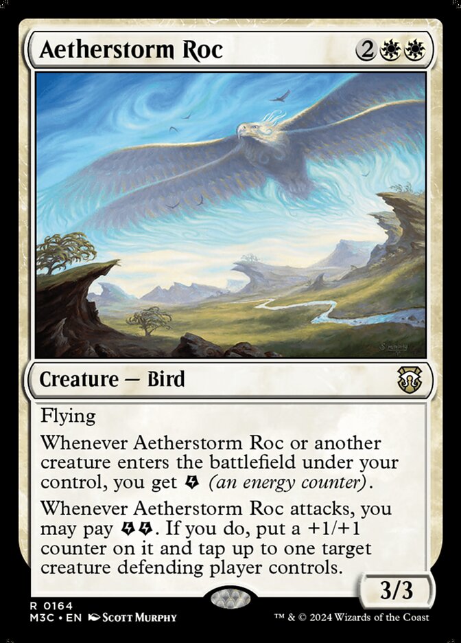 Aetherstorm Roc, Modern horizons 3 commander Card Art