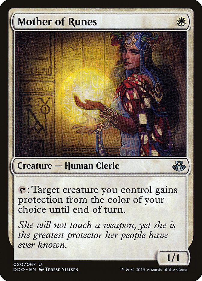 Mother of Runes, Duel Decks: Elspeth Vs. Kiora Card Art