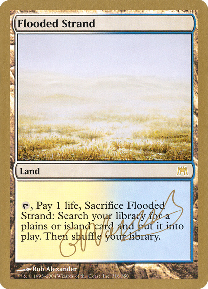 Flooded Strand, World Championship Decks 2004 Card Art