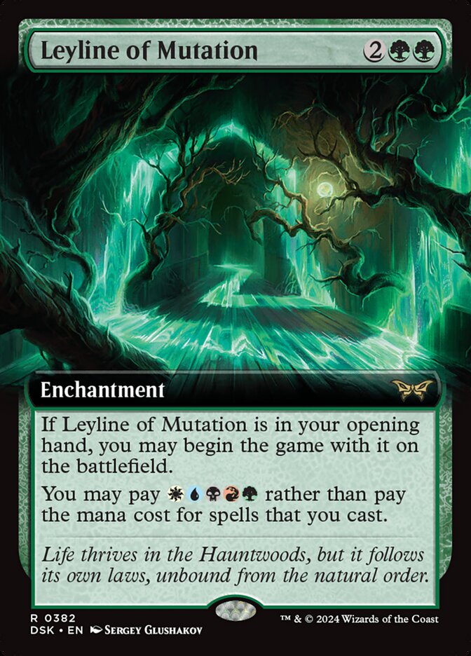 Leyline of Mutation, Duskmourn: house of horror Card Art