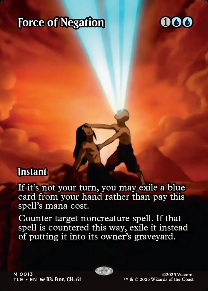 Force of Negation, Avatar: The Last Airbender Eternal Card Art