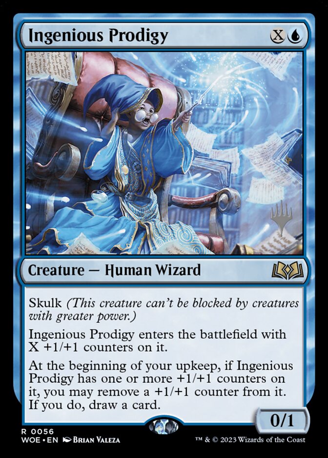 Ingenious Prodigy, Wilds of eldraine promos Card Art