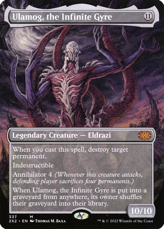 Ulamog, the Infinite Gyre, Double masters 2022 Card Art