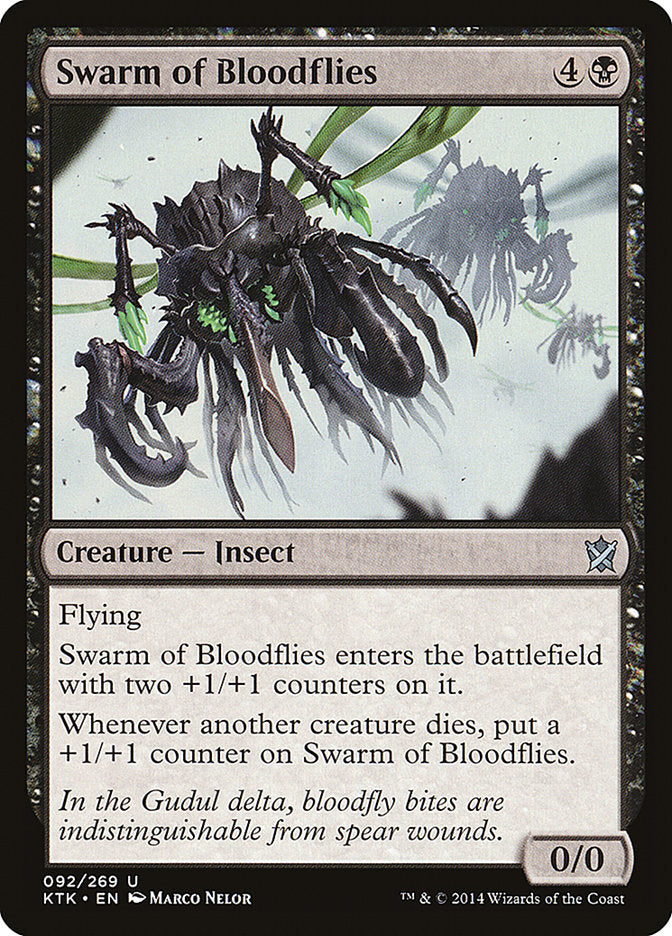Swarm of Bloodflies - Foil