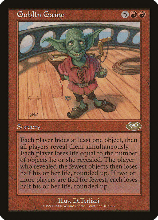 Goblin Game, Planeshift Card Art