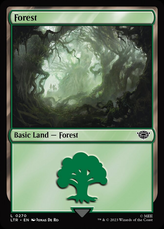 Forest, The Lord Of The Rings: Tales Of Middle-Earth Card Art