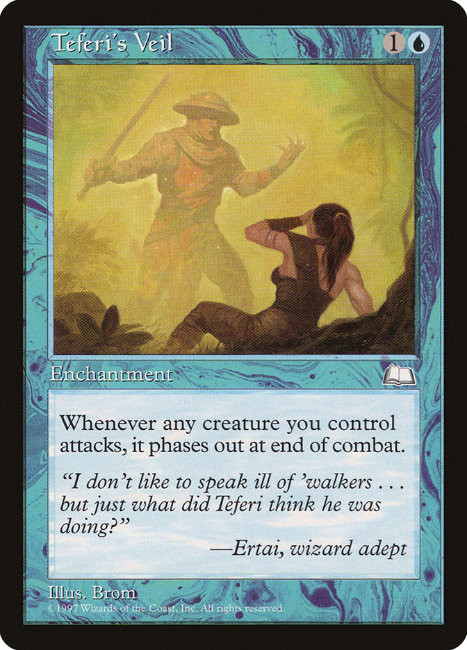 Teferi's Veil, Weatherlight Card Art